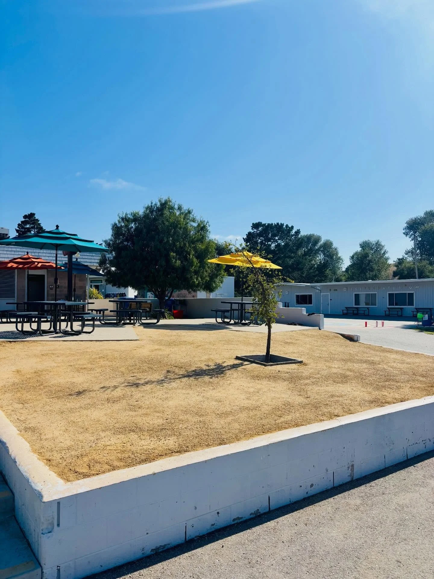 The BSFCS Campus Beautification Committee has been sprucing up our school grounds &amp; it&rsquo;s looking amazing! A HUGE Bulldog 🐾 thank you to Pat Robinson, Matt Sluski, and Danielle Yett! Want to join in? The Campus Beautification Committee can 