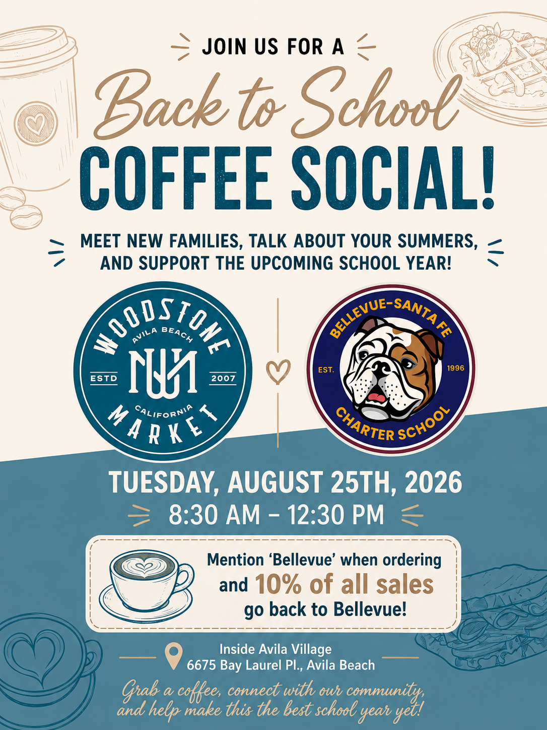 Back to School Coffee Social &amp; Fundraiser
