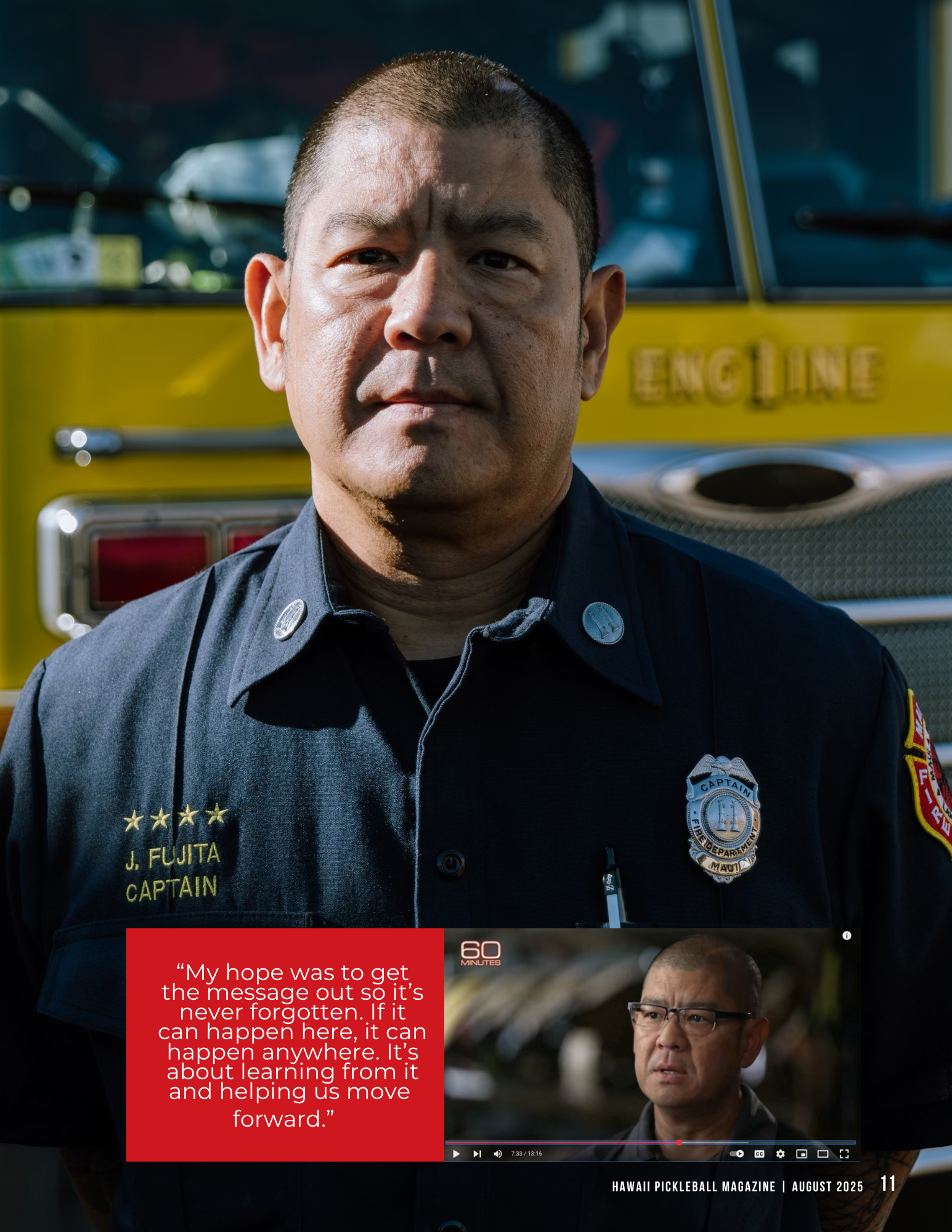 “Never Forget”:  Captain Jay Fujita and the Lessons of Lahaina