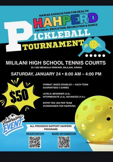 HAHPERD Pickleball Tournament