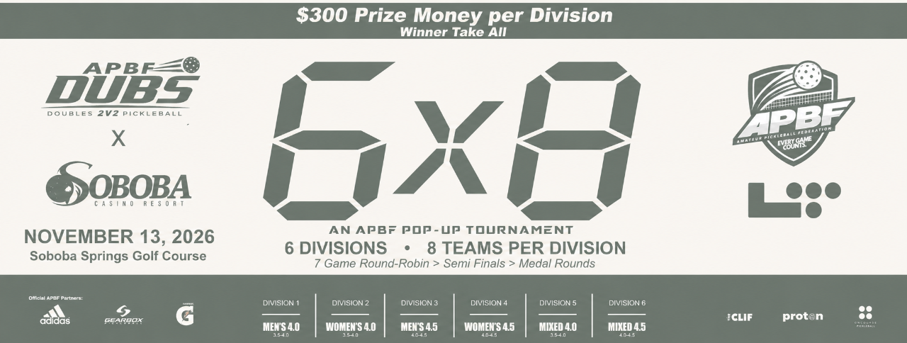 Dubs 6x8 – Maui: Ohana Pickleball Club