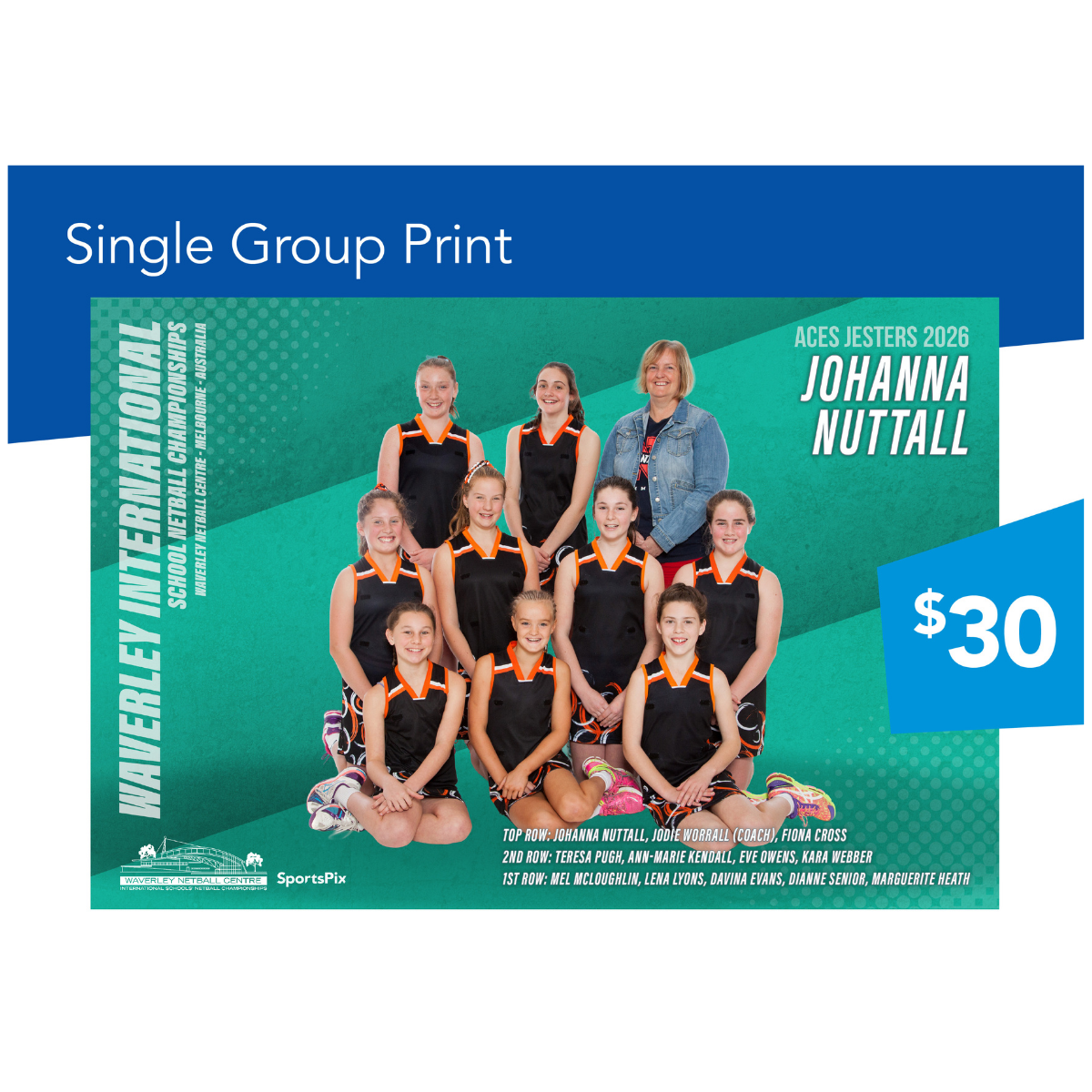 Single Group Print