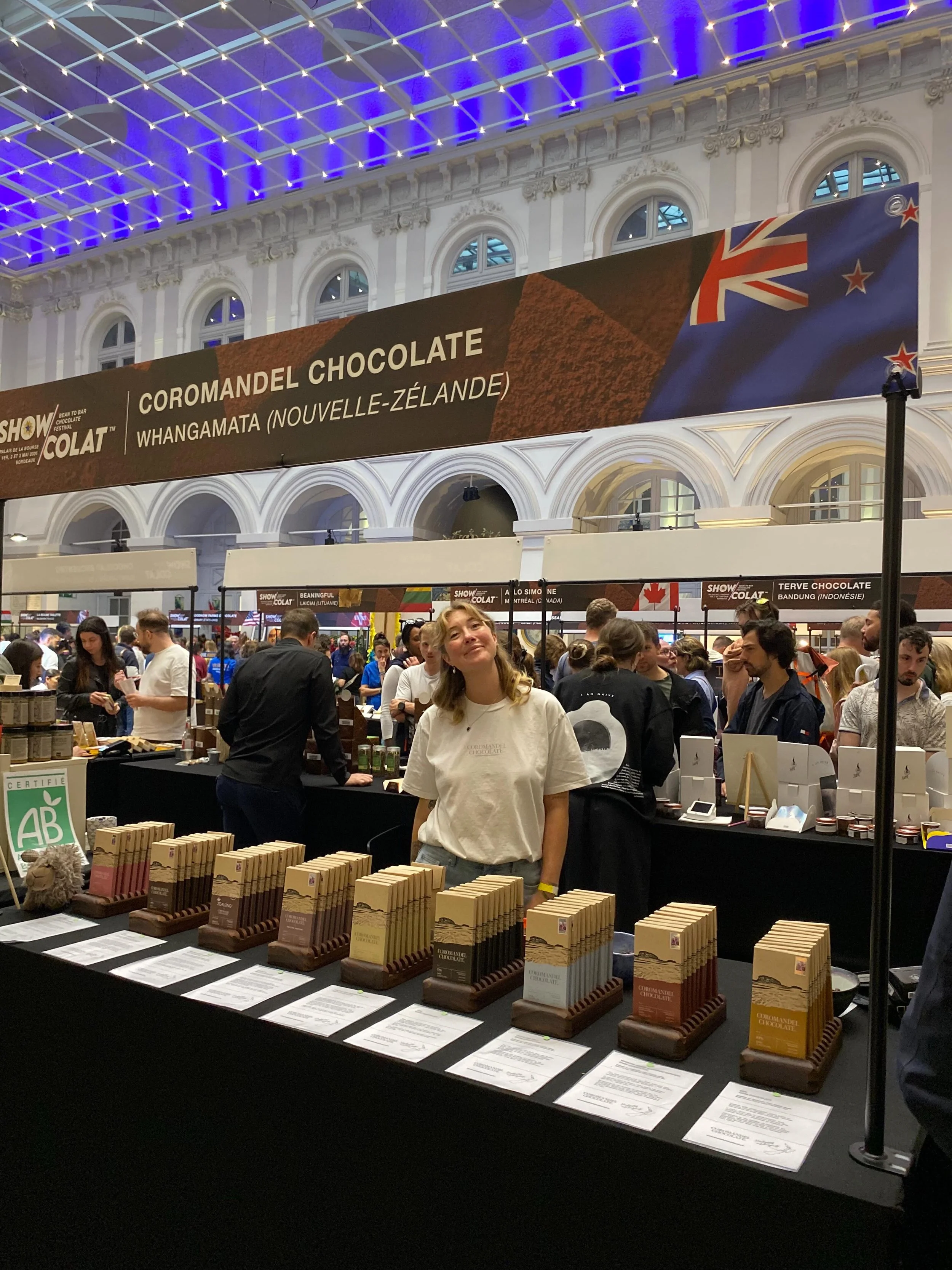 We had such a good time in Bordeaux at @festivalshowcolat 2026. We are now back in Aotearoa and we wanted to thank everyone that stoped buy to support us and all those that try our chocolate.
Thank you and see you next year 🤎🇫🇷🍫