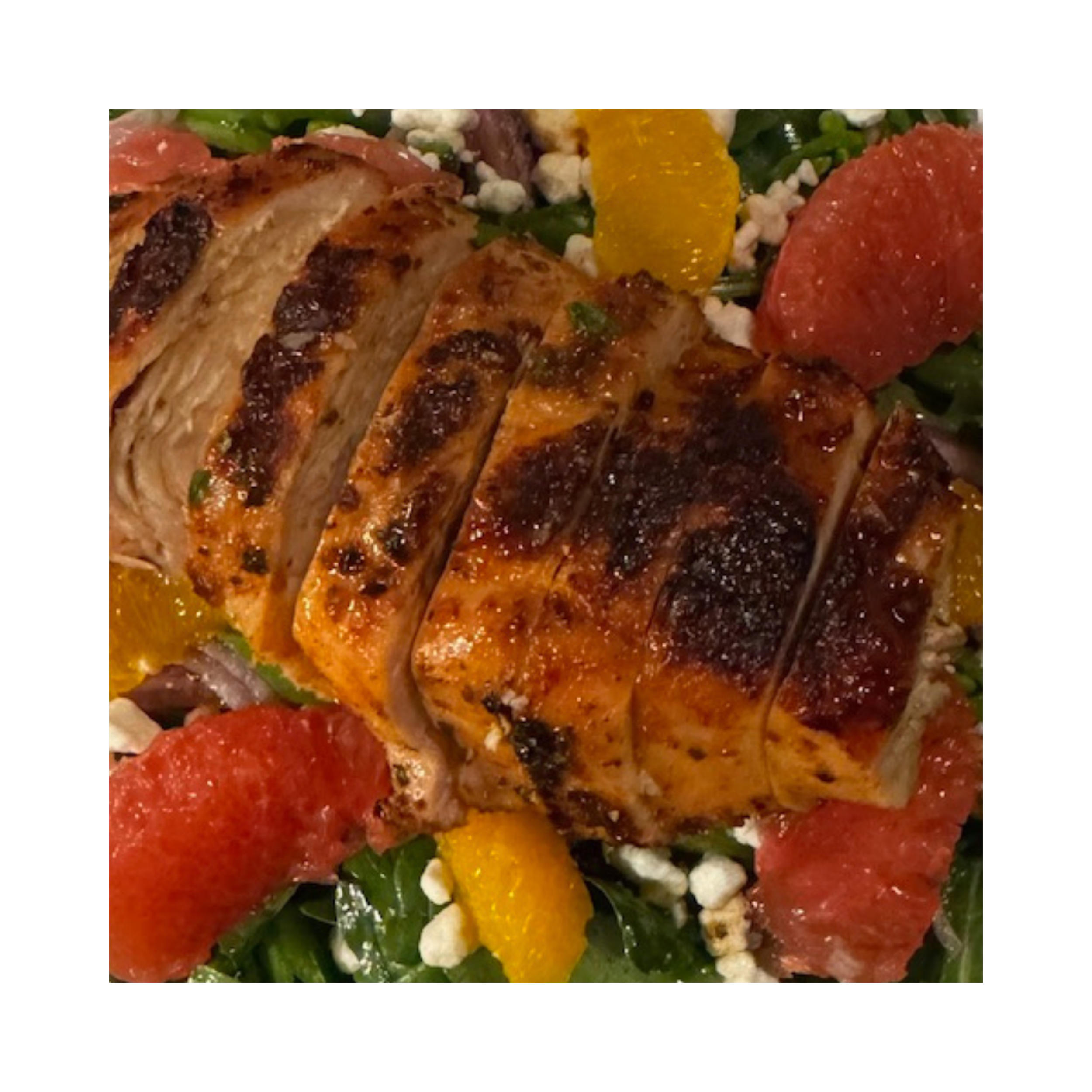 Summer Citrus Salad w/Cowboy Dressing