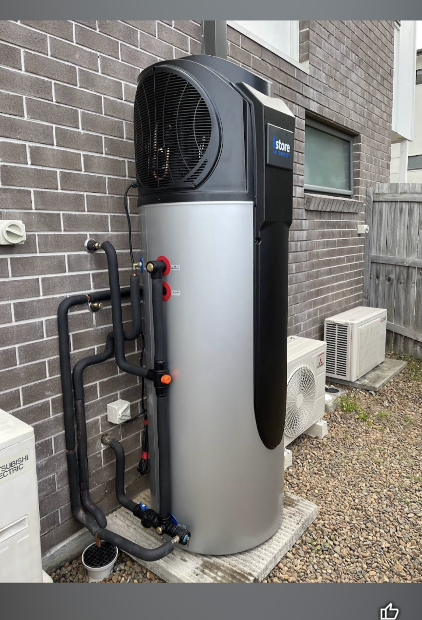 Hot Water System Heat Pump Install