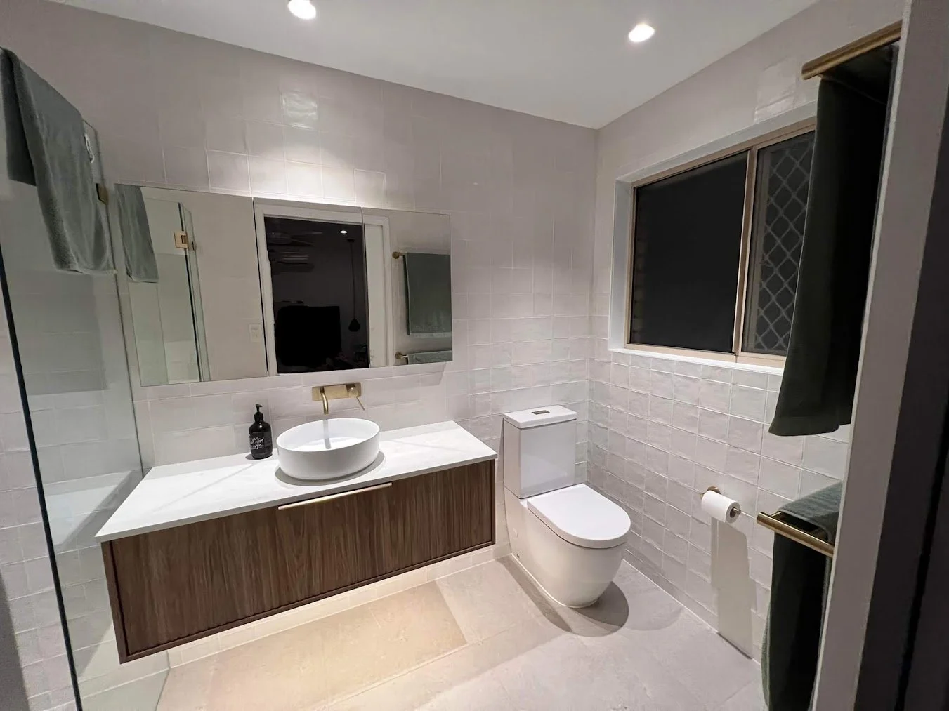 Bathroom Renovation - Toilet, Shower, Vanity, Basin