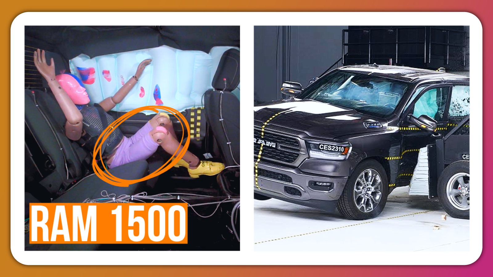 The Ram 1500’s Crash Test Challenges