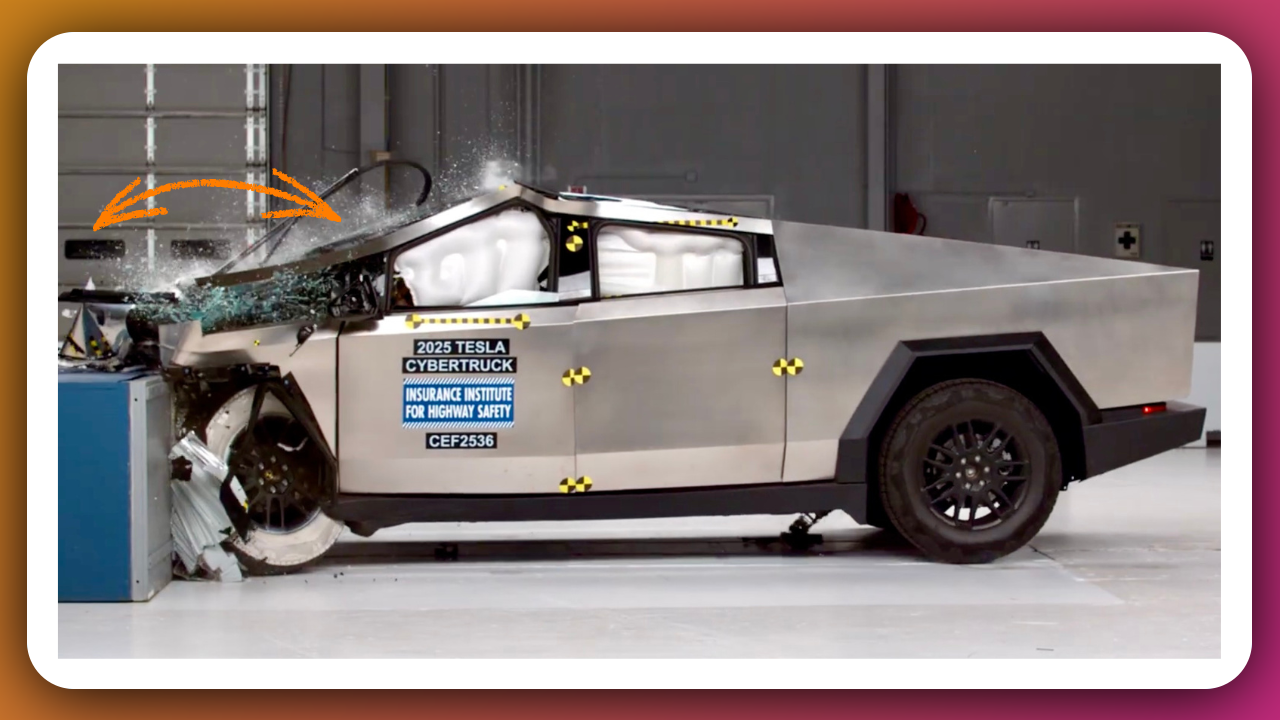 Cybertruck vs. Crash Test