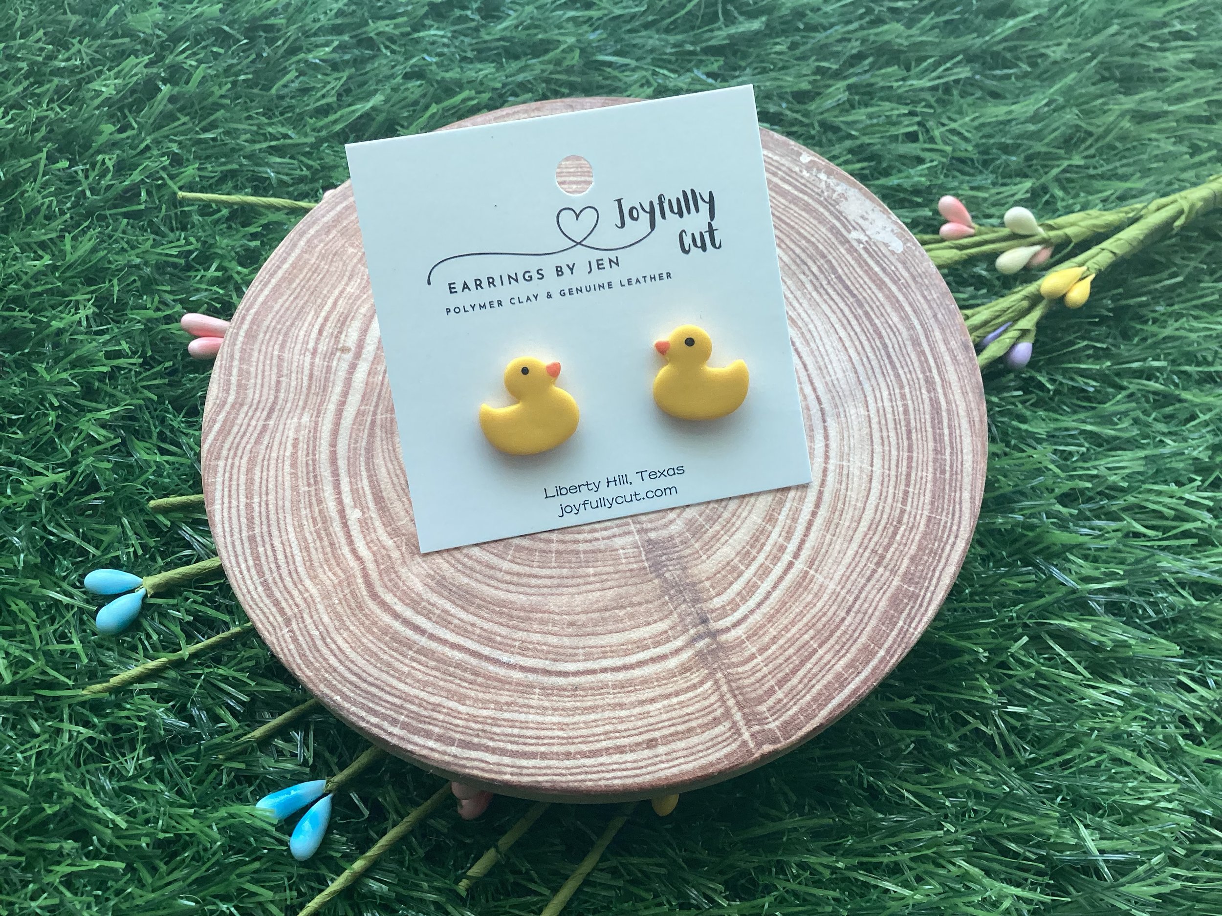 Rubber Duck Studs
