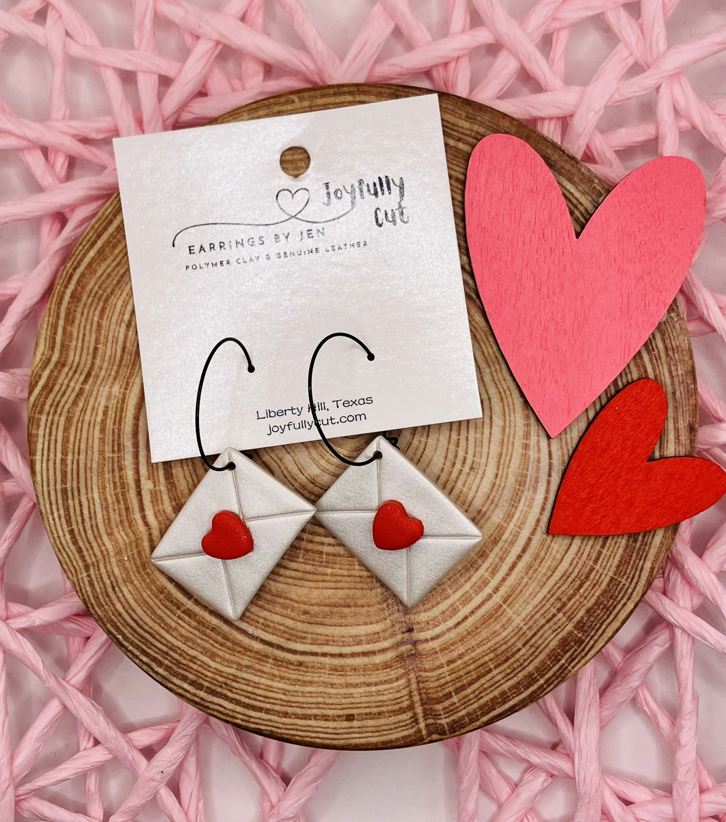 Love Letters Dangle Earrings