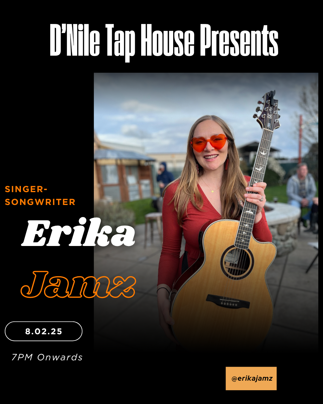 Erika Jamz plays LIVE