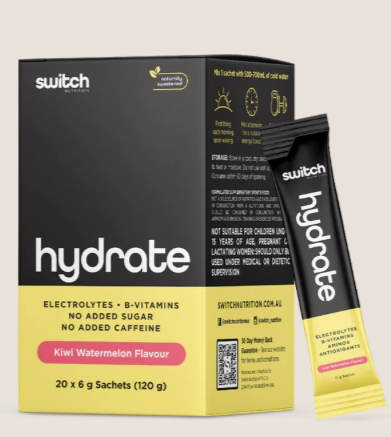 Switch Hydrate Sachets - 20 Serves Sachets $44.95