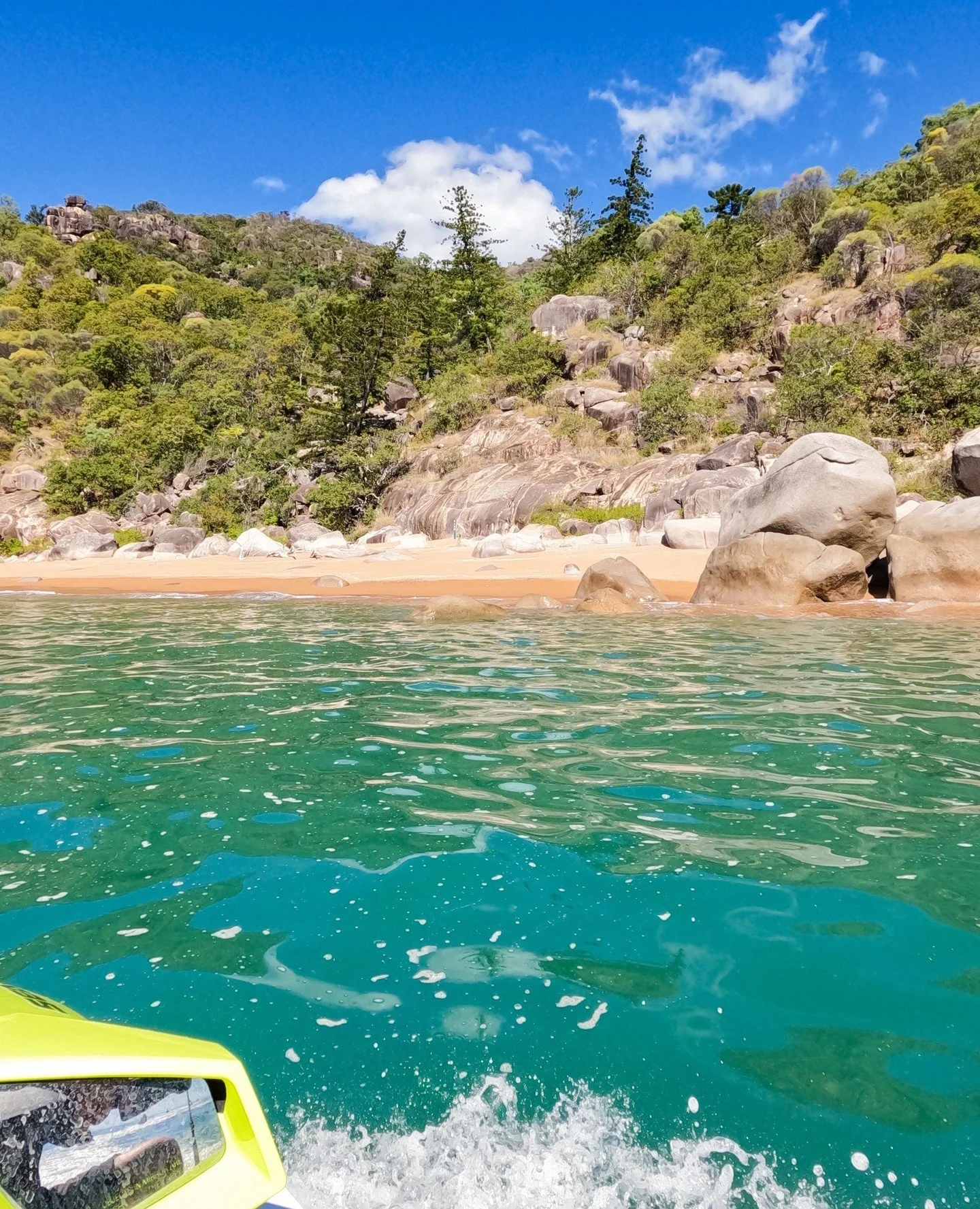 Not to brag&hellip; but &ldquo;going to work&rdquo; usually looks a lot like this 🌊🌿⁠
⁠
Book online. Meet us at the beach. Simple as that ☀️⁠
⁠
www.magneticislandjetskis.com.au⁠
⁠
#jetskihiremagneticisland #thisismagneticisland #upforunexpected #ma