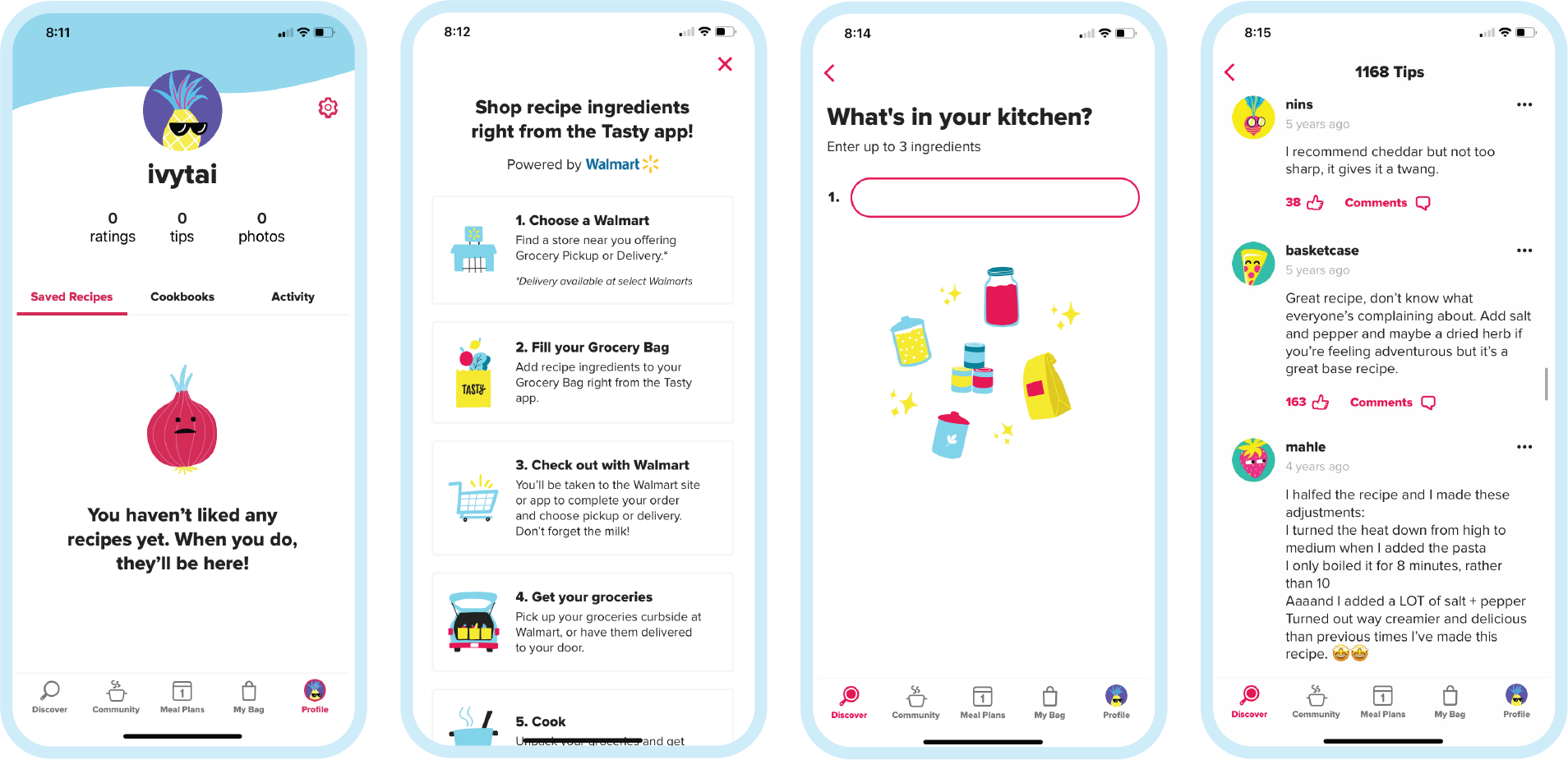 tasty app icon design illustration