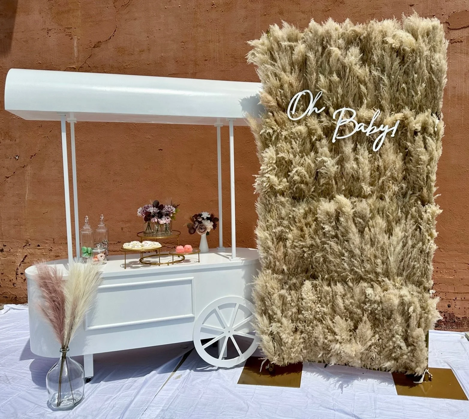 Grand Display Cart - dessert cart rental