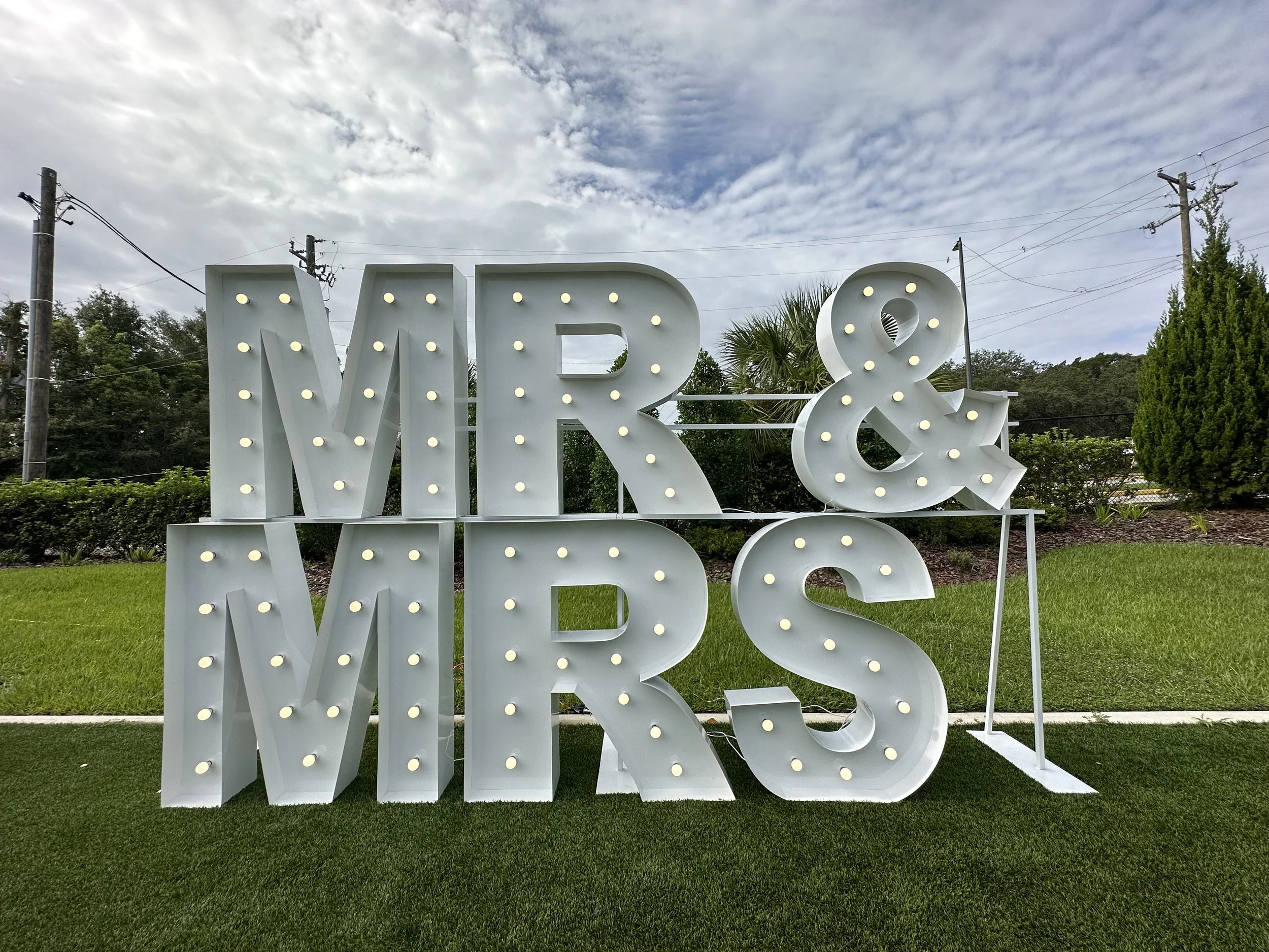 Marquee Lights for rent available for event rentals