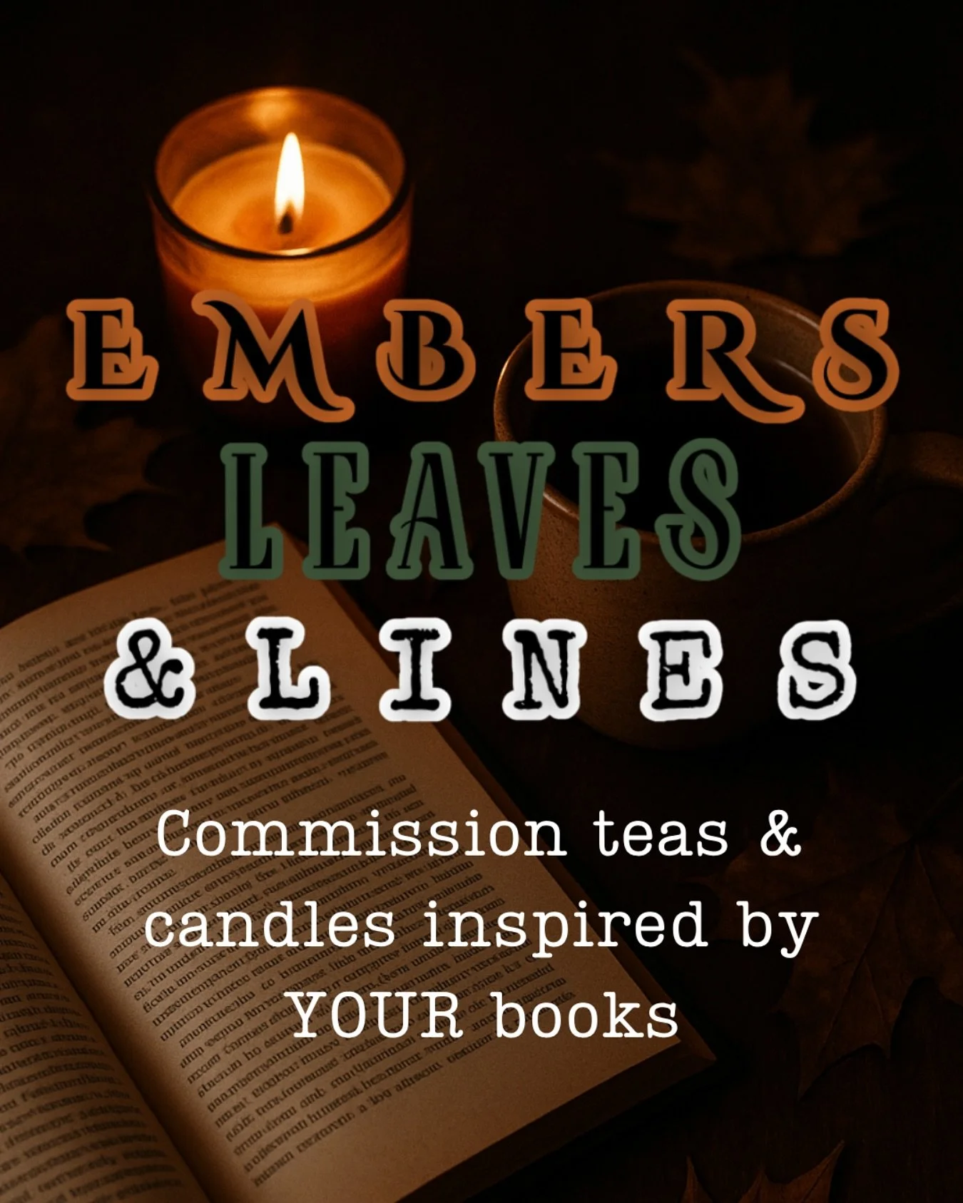 AUTHORS: Interested in commissioning your own unique tea blend &/or candle that’s inspired by your book? Meet THE dream team Penny (@curious_remedies ) & Keely (@getfictional ) 
These two creative & incredible business owners have