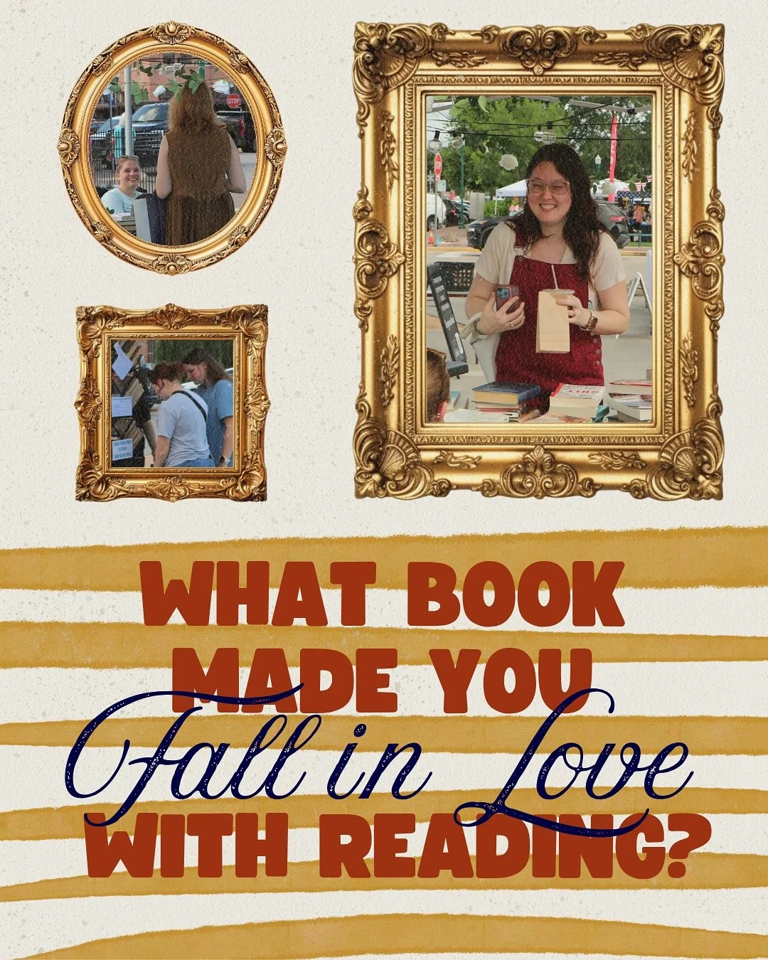 It was love at first read & we’ve been hooked ever since 😍
What book or series made you fall in love with reading? 
-
✨Reader’s Night
📖Presented by @the.bookish.realtor
🗓️ First Fridays
📍215 N. Main St, Conroe, TX
🕰️5pm-9pm
#r