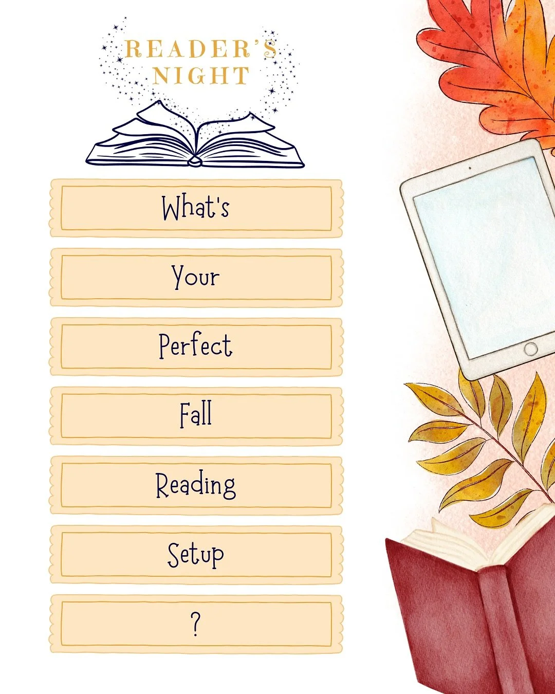 Cue the cozy vibes 🍁🔥🪵
What is your fave reading set up? Share it with us below! 
-
✨Reader’s Night
📖Presented by @the.bookish.realtor
🗓️ First Fridays
📍215 N. Main St, Conroe, TX
🕰️5pm-9pm
#readersnight
#conroetx #iloveconroe
#bookis