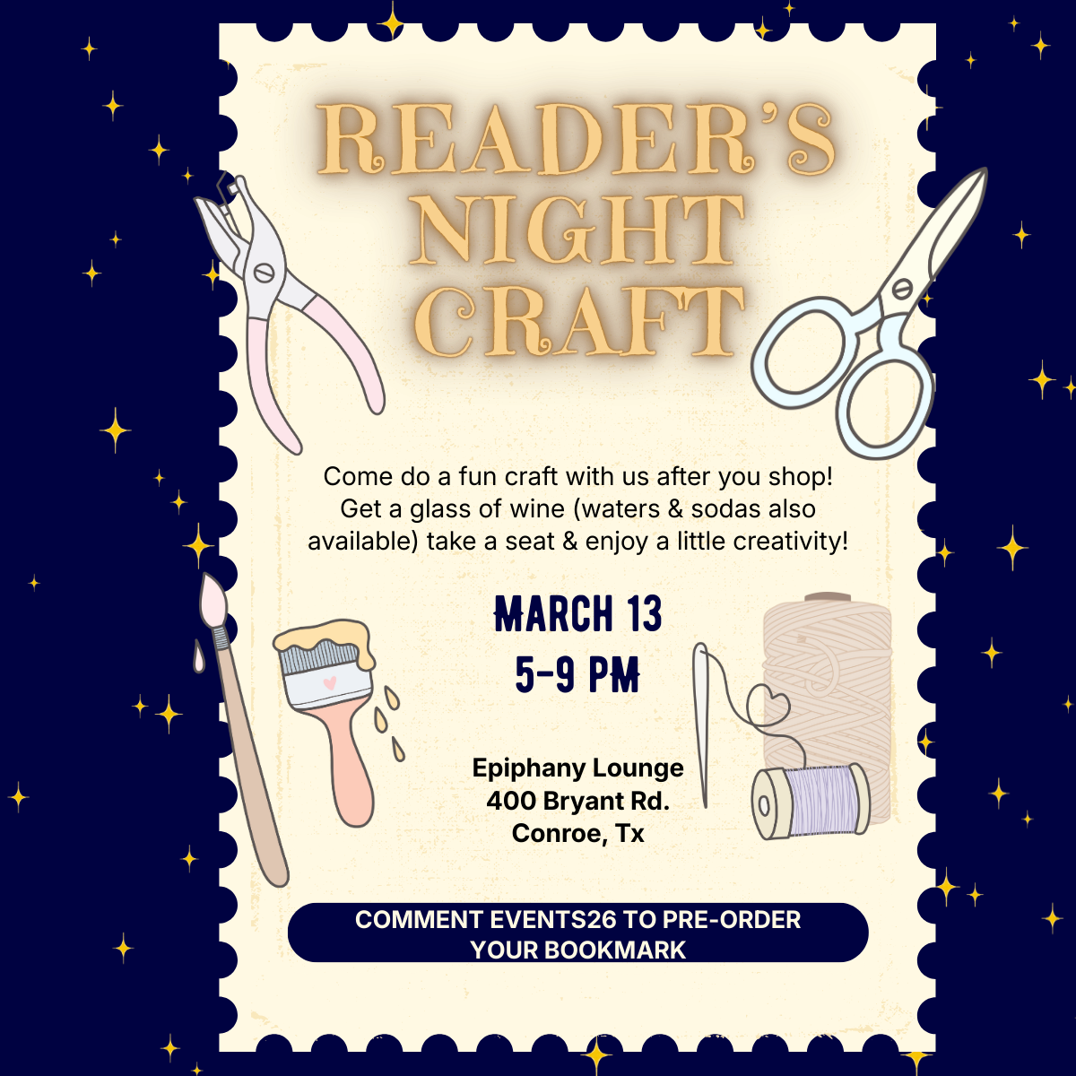 Reader's Night Craft