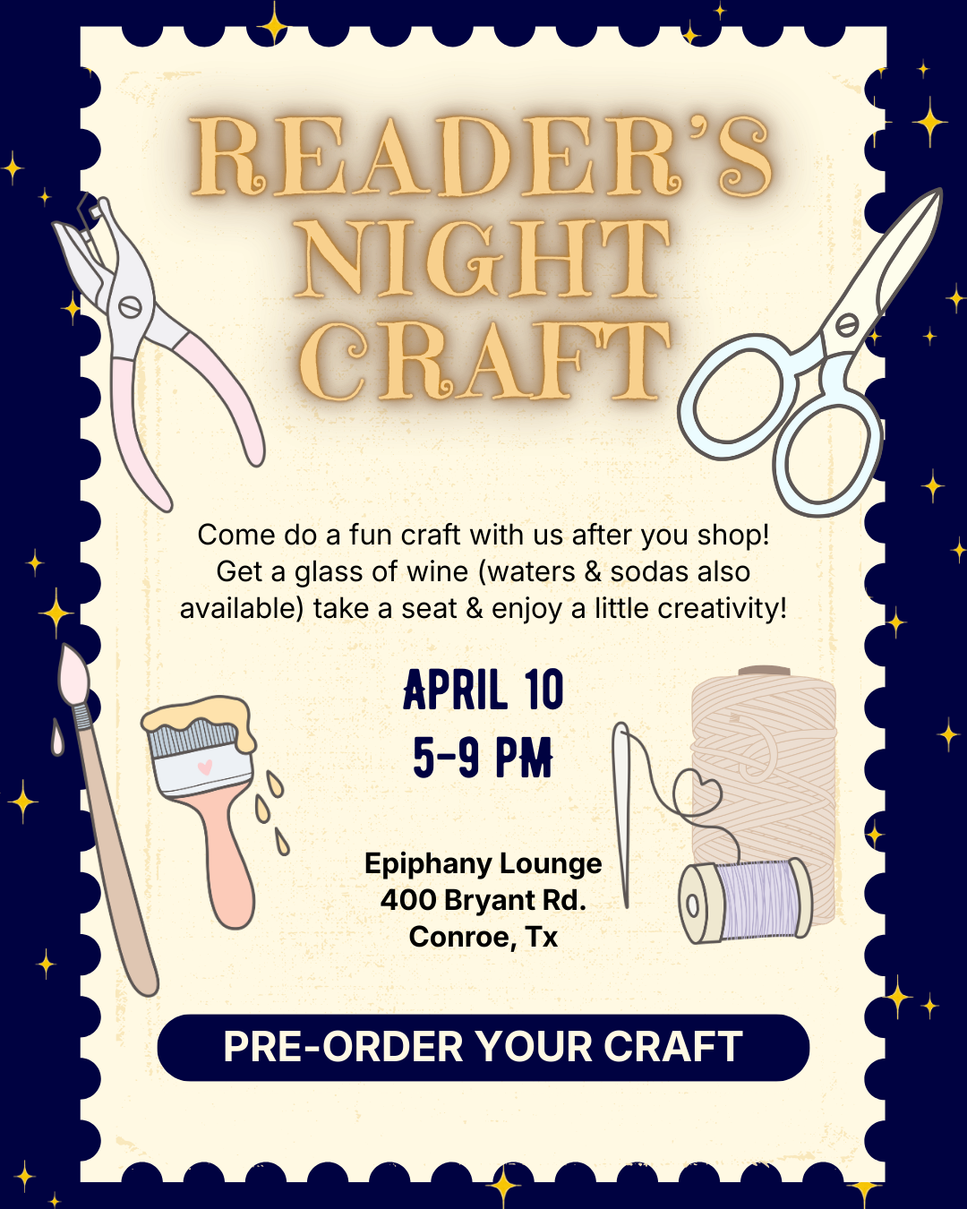 Reader's Night Craft