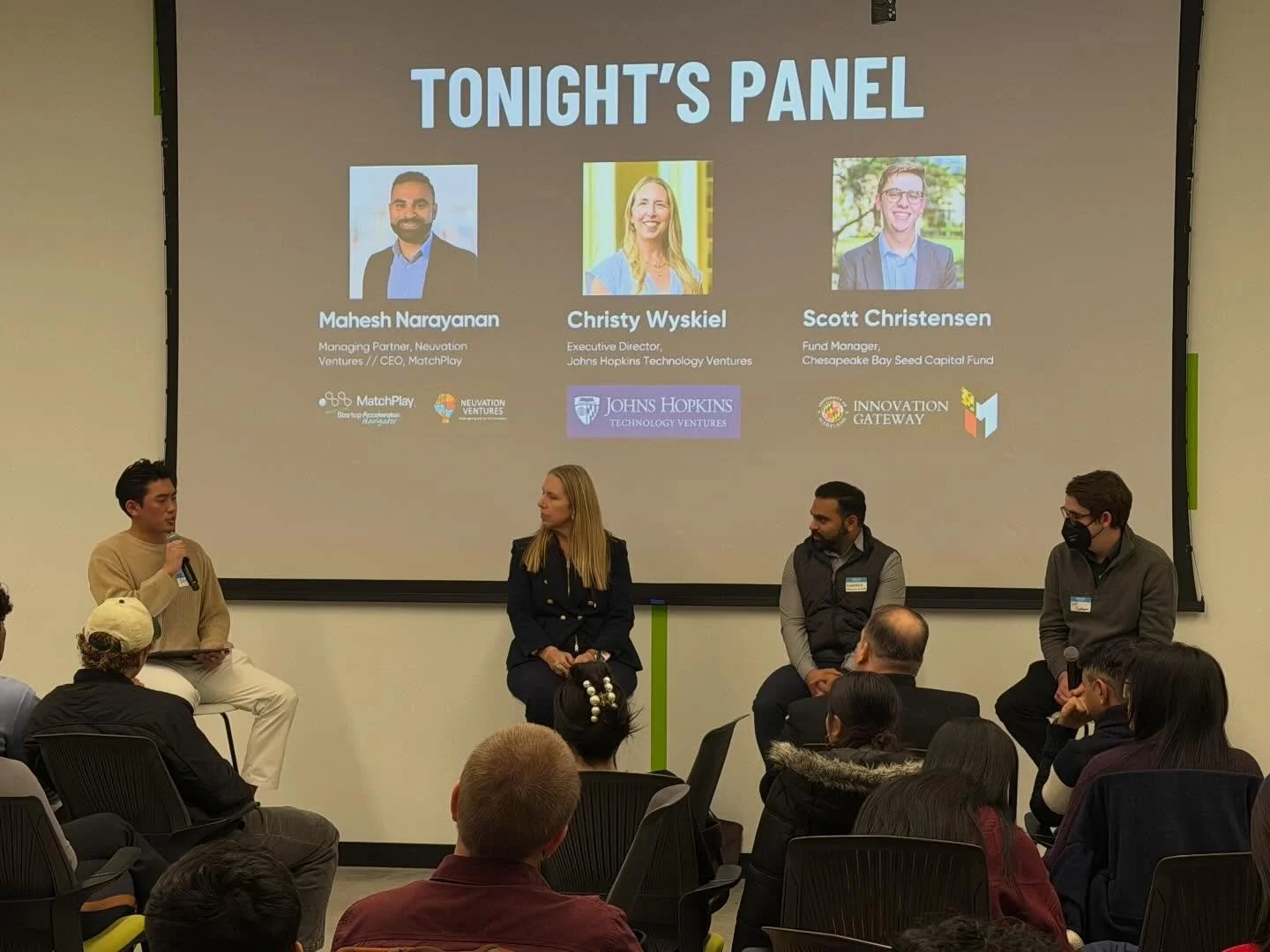 Thank you to everybody who came to VC Night at the @pavacenter last week and to our speakers!