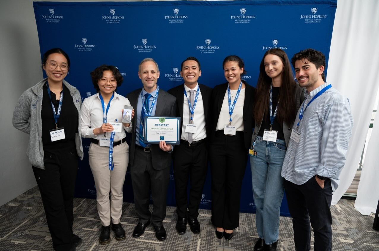 HopStone had the privilege of serving as judges for the 2026 HopStart pitch competition hosted by @cle_jhu. We loved hearing everyone&rsquo;s pitches and seeing the creativity and hard work behind each idea. Congratulations to Hear &amp; Now and Crab
