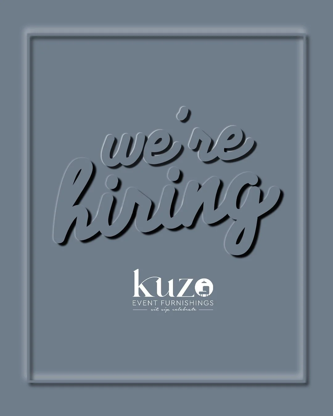 Big things are coming this season 👀✨

We&rsquo;re growing the Kuzo crew and looking for fresh talent to join us behind the scenes of all the magic. If you&rsquo;re passionate, creative, and ready to be part of something special&mdash;we want to meet
