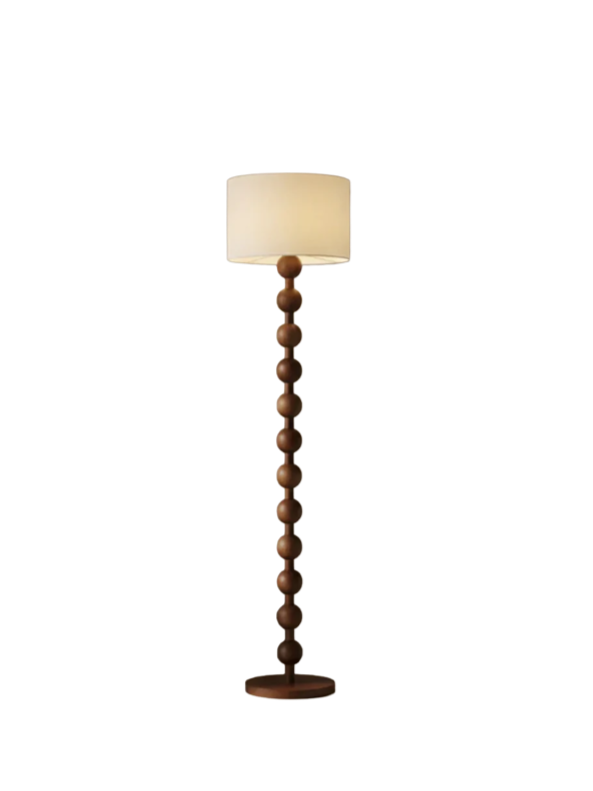 Walnut Floor Lamp