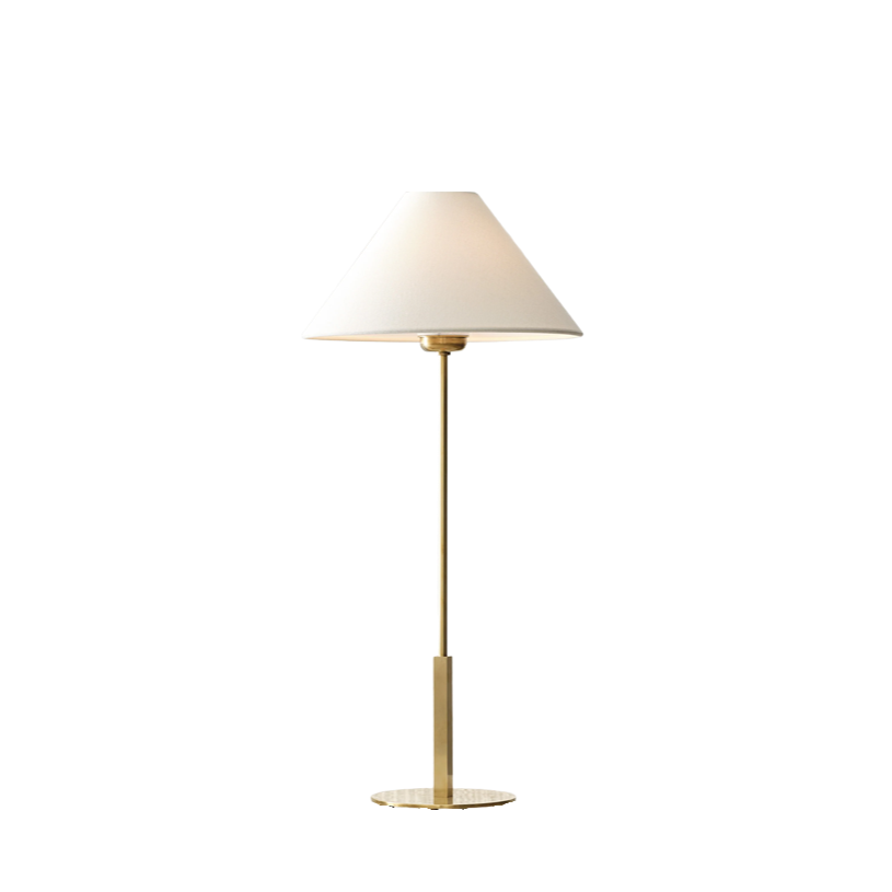 Gold Battery Empire Lamp