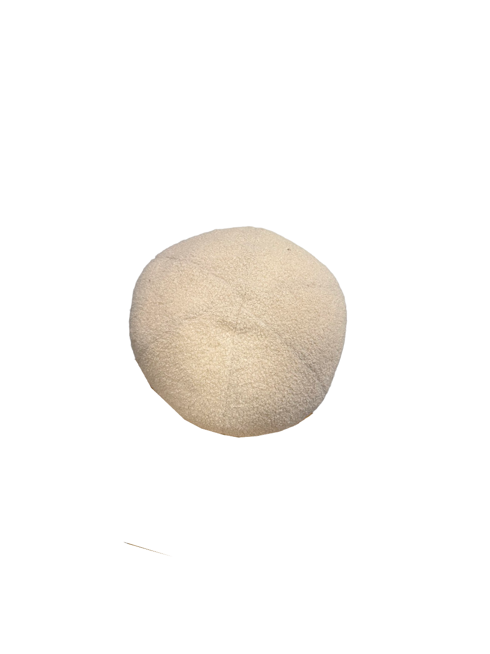 Boucle White Round - 2