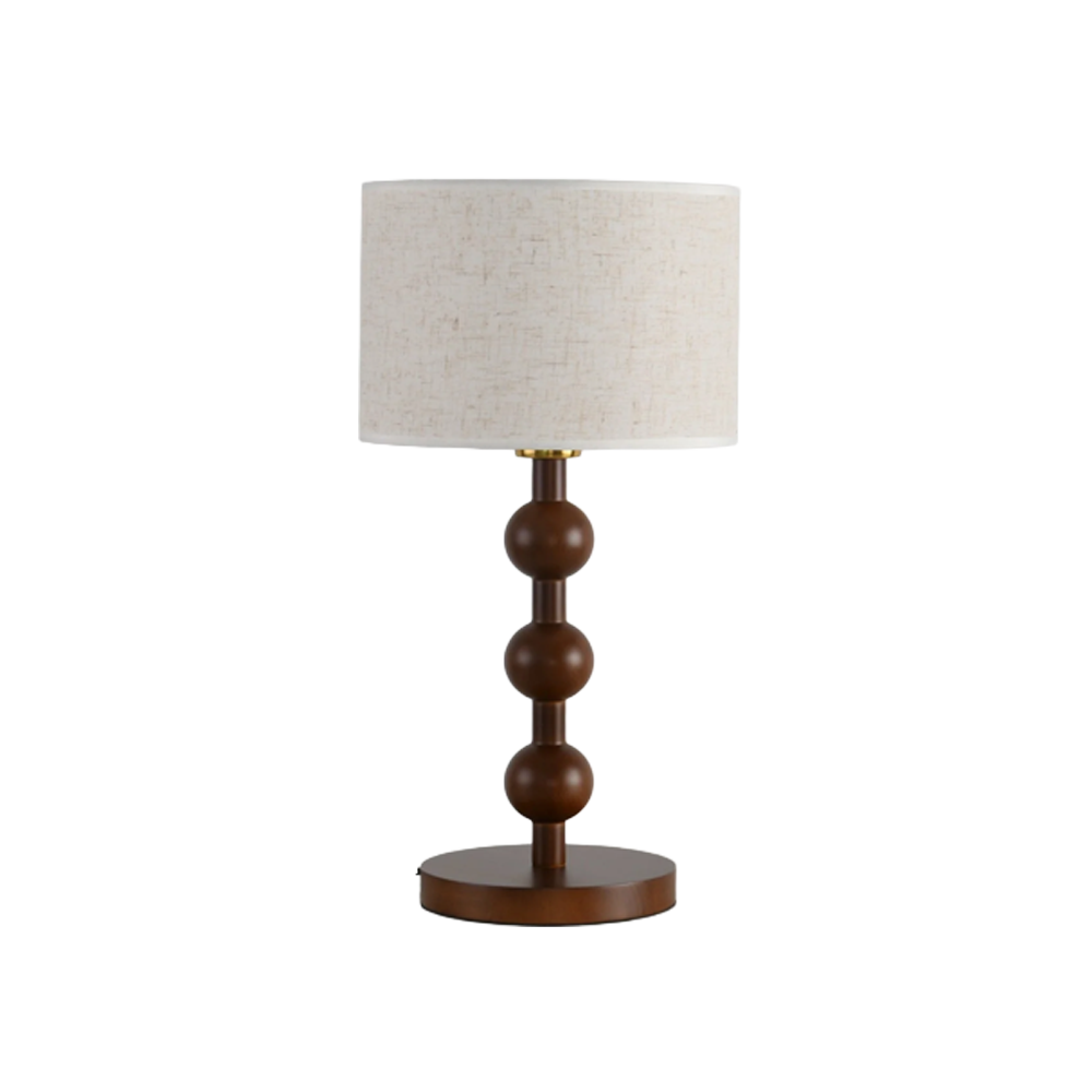 Walnut Table Lamp