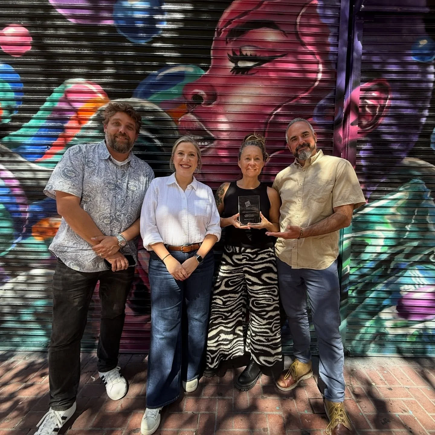 BIG NEWS: The Mid-Market Business Association &amp; Foundation has been honored with the Downtown Achievement Award of Excellence from the International Downtown Association (IDA) for our Market Street Arts initiative! 

Since launching in 2023, Mark