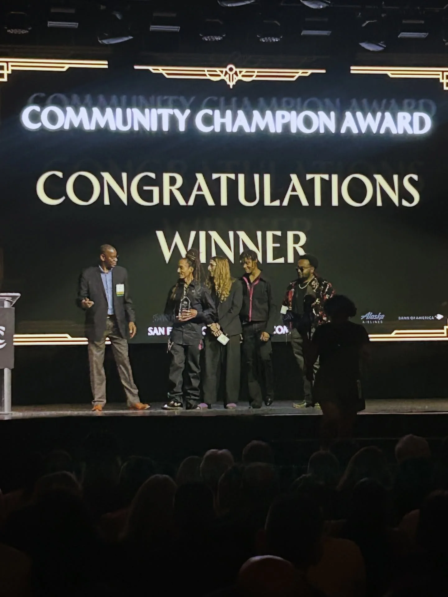 A huge CONGRATULATIONS to Holy Stitch @holystitch and its founder Julian Prince Dash @julianprincedash! Last night Holy Stitch won the &ldquo;Community Champion Award&rdquo;  at @sf_chamber&rsquo;s Excellence in Business awards.

The Mid-Market Busin