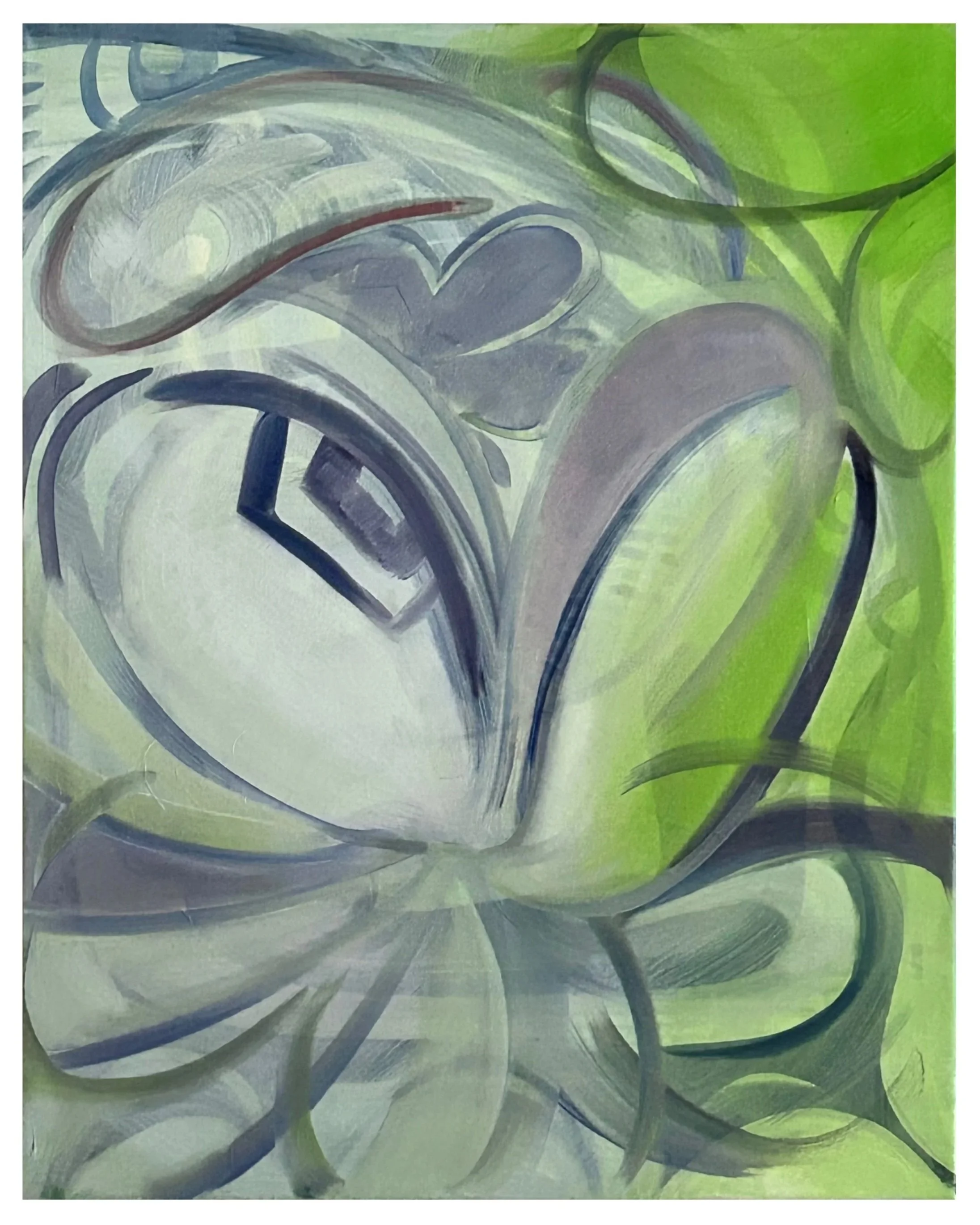 Sensual Blossoms - Oil on Canvas - 16x20" - 2026