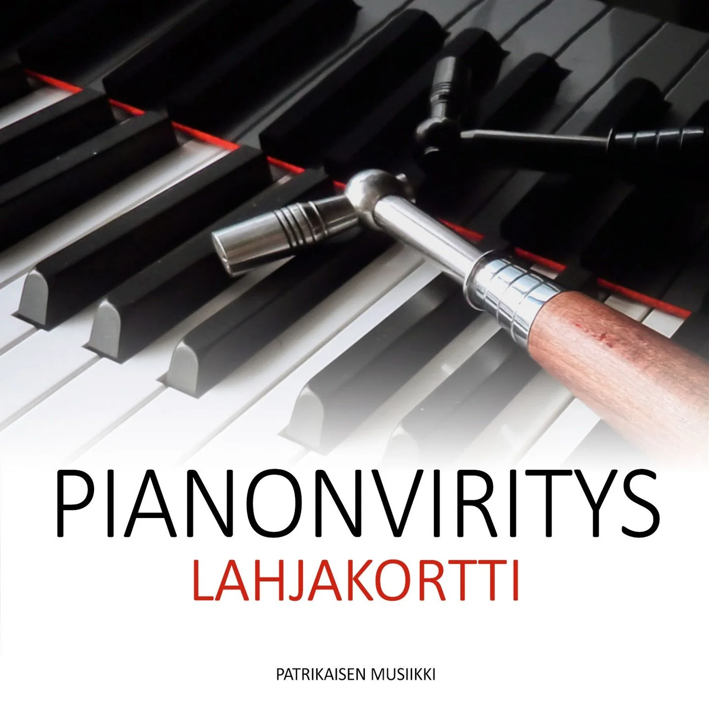 Ilahduta yst&auml;v&auml;&auml; hyv&auml;ll&auml; vireell&auml;! Pianonvirityslahjakortti ladattavissa k&auml;tev&auml;sti verkosta! 🎉

Lahjakortti toimitetaan s&auml;hk&ouml;isesti PDF-tiedostona. Se on ladattavissa ostokuitistasi l&ouml;ytyv&auml;