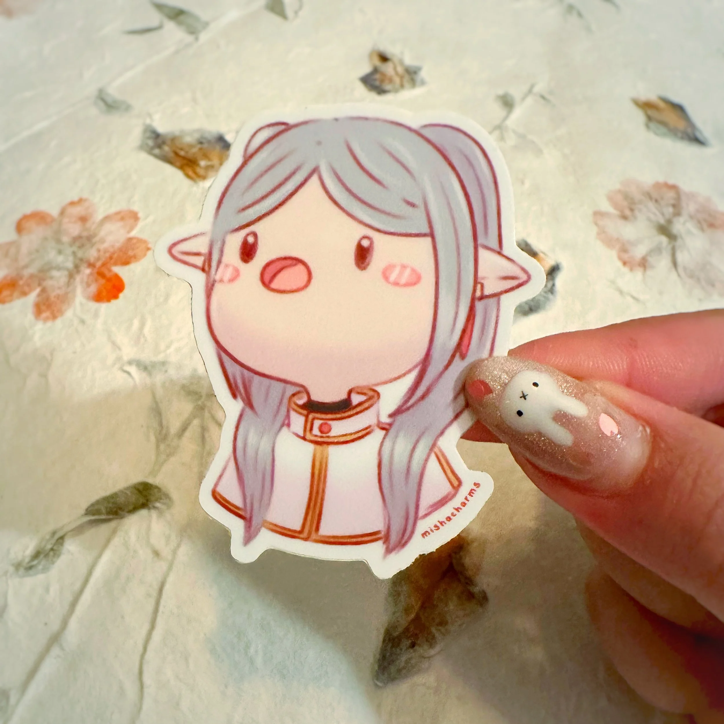 frieren die cut sticker