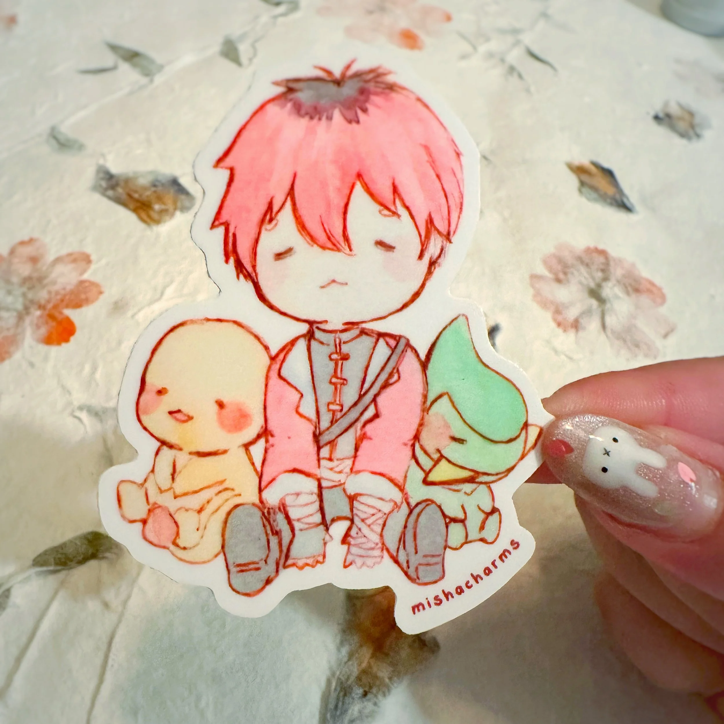 stark die cut sticker