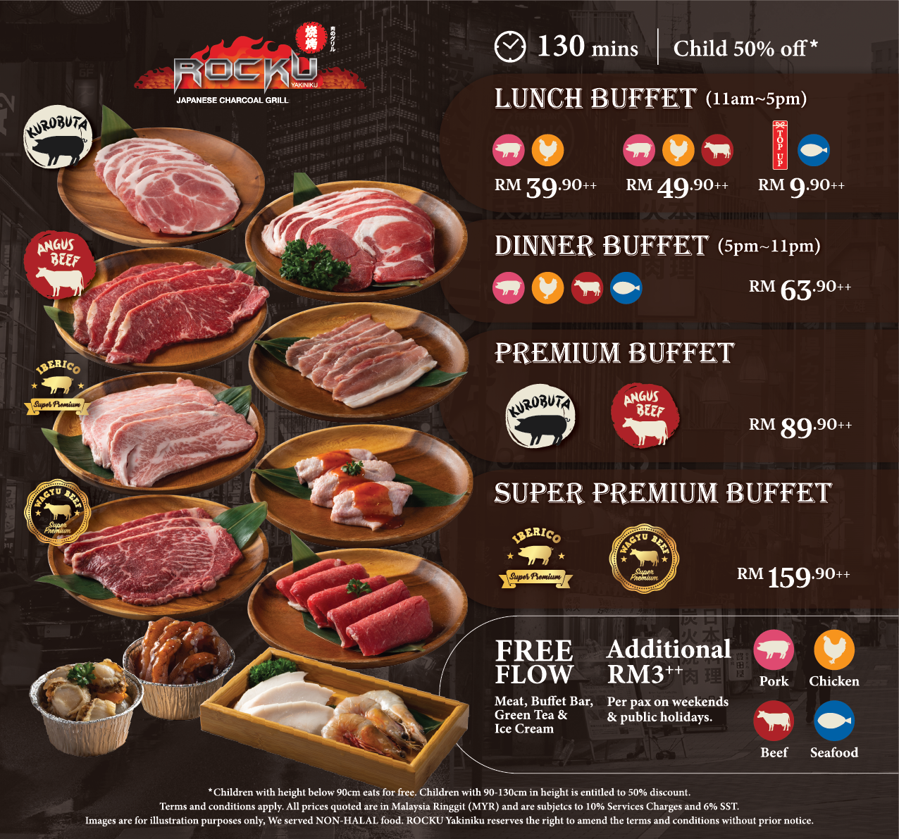 Menu — ROCKU Yakiniku Malaysia