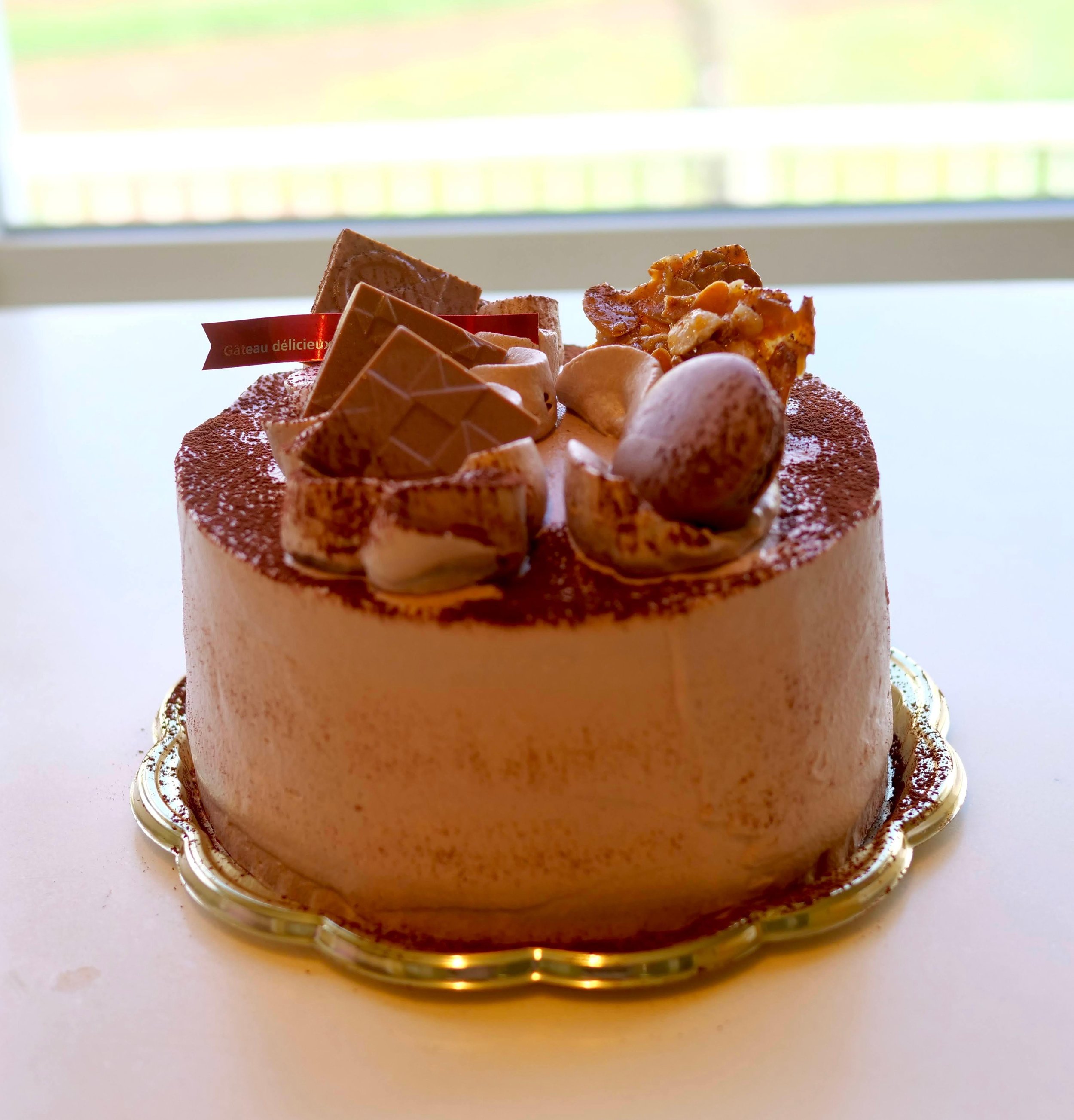【満席】チョコレートプラリネケーキ ¥13,000