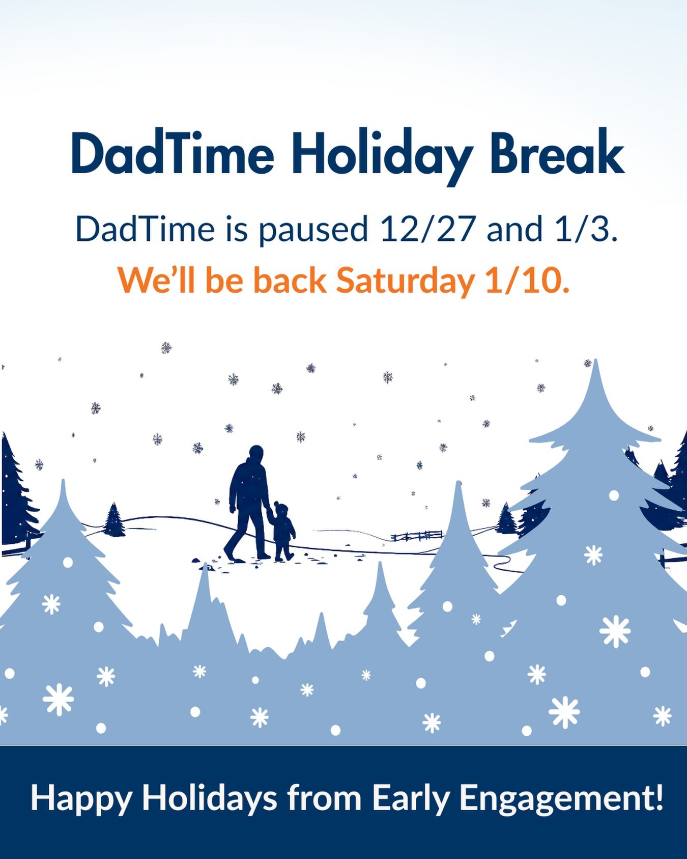 ✨Happy Holidays from all of us at Early Engagement. We&rsquo;re grateful to you for being part of our community and look forward to continuing to learn and grow alongside you in 2026!