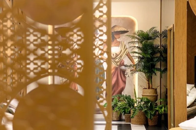 Interior Decor of Filipina Mural