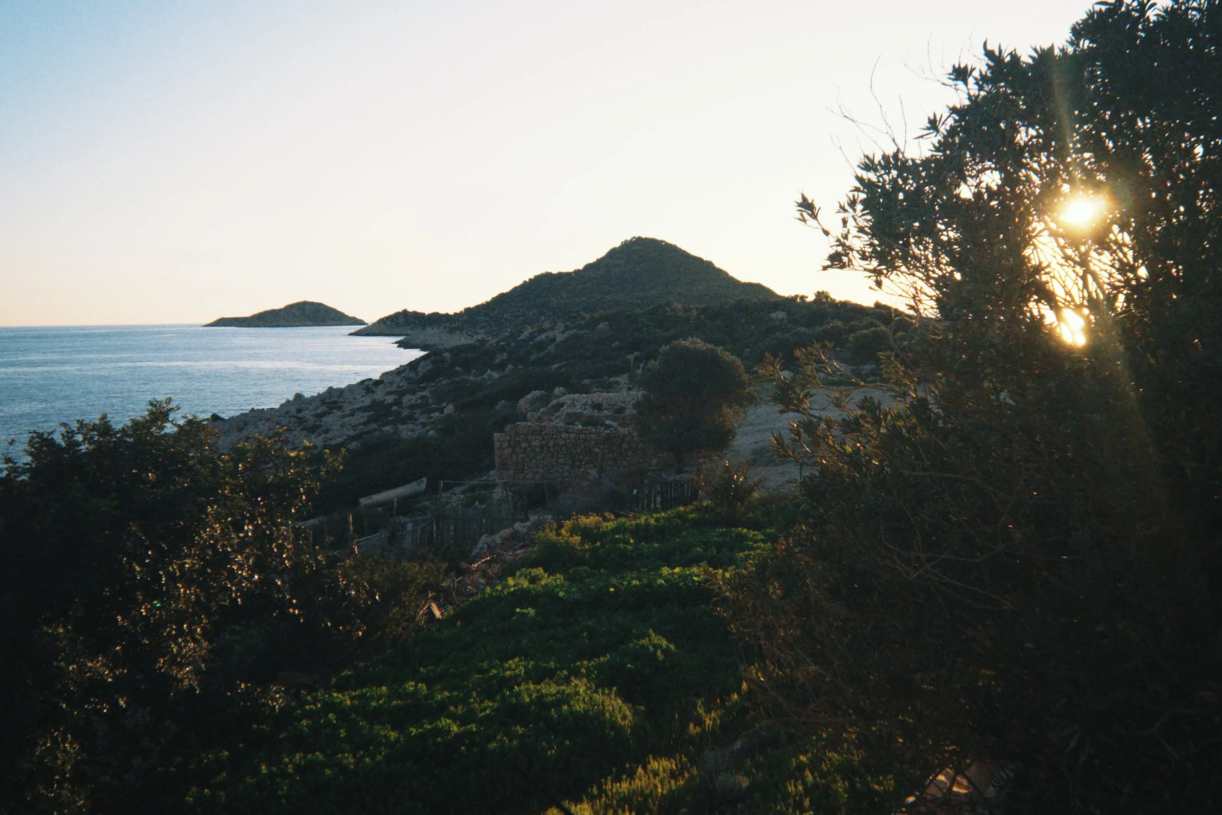 Scenic landscape in Turkey while travelling