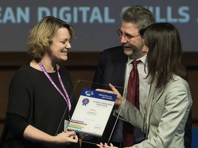 Lie Detectors wins EU Digital Skills Award