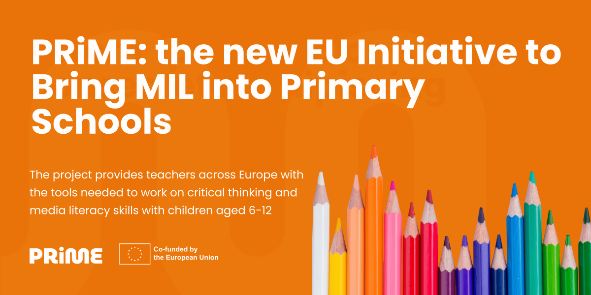 Welcome to PRiME, an EU initiative to bring media literacy into more primary schools