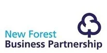 Logo with tree and text New Forest Business Partnership