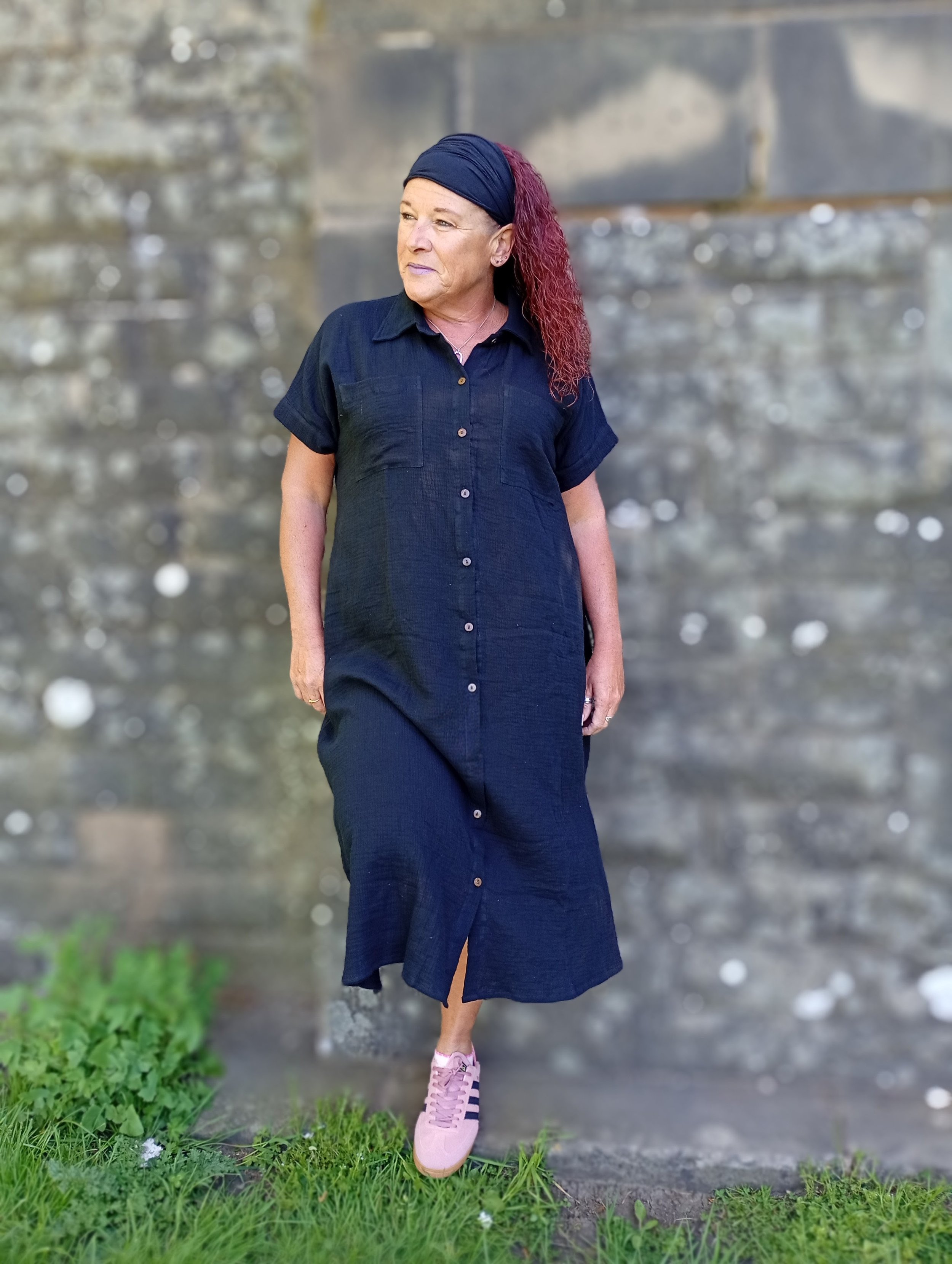 Shirt Dress ~ Deepest Black
