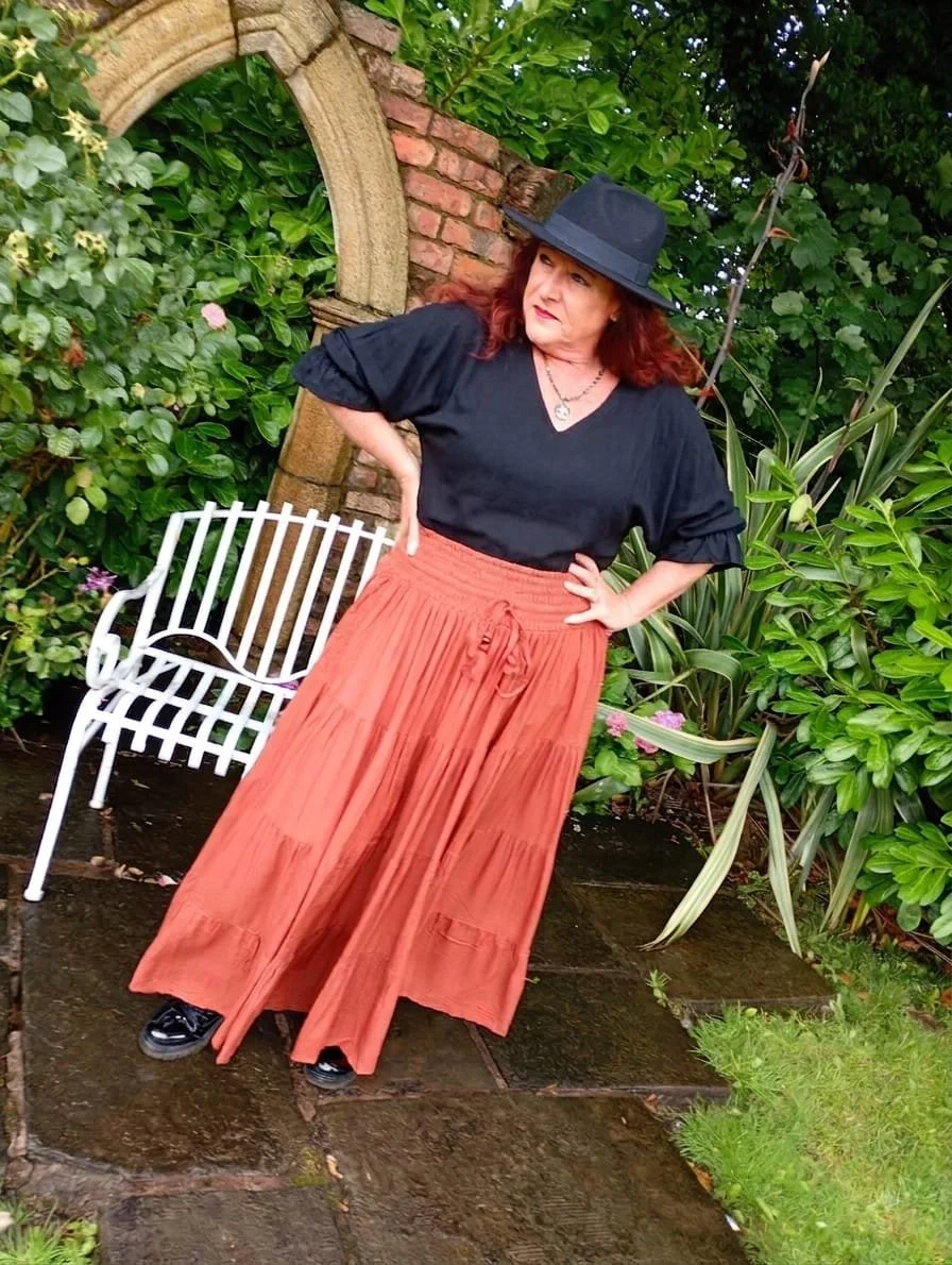 Maxi Skirt ~ Terracotta