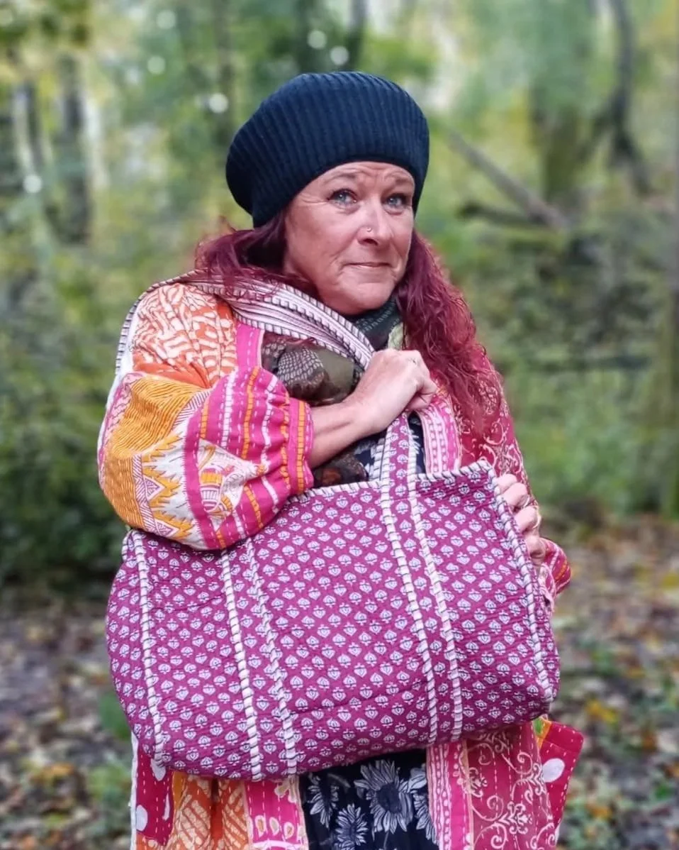 Kantha Cotton Tote Bag ~ Various