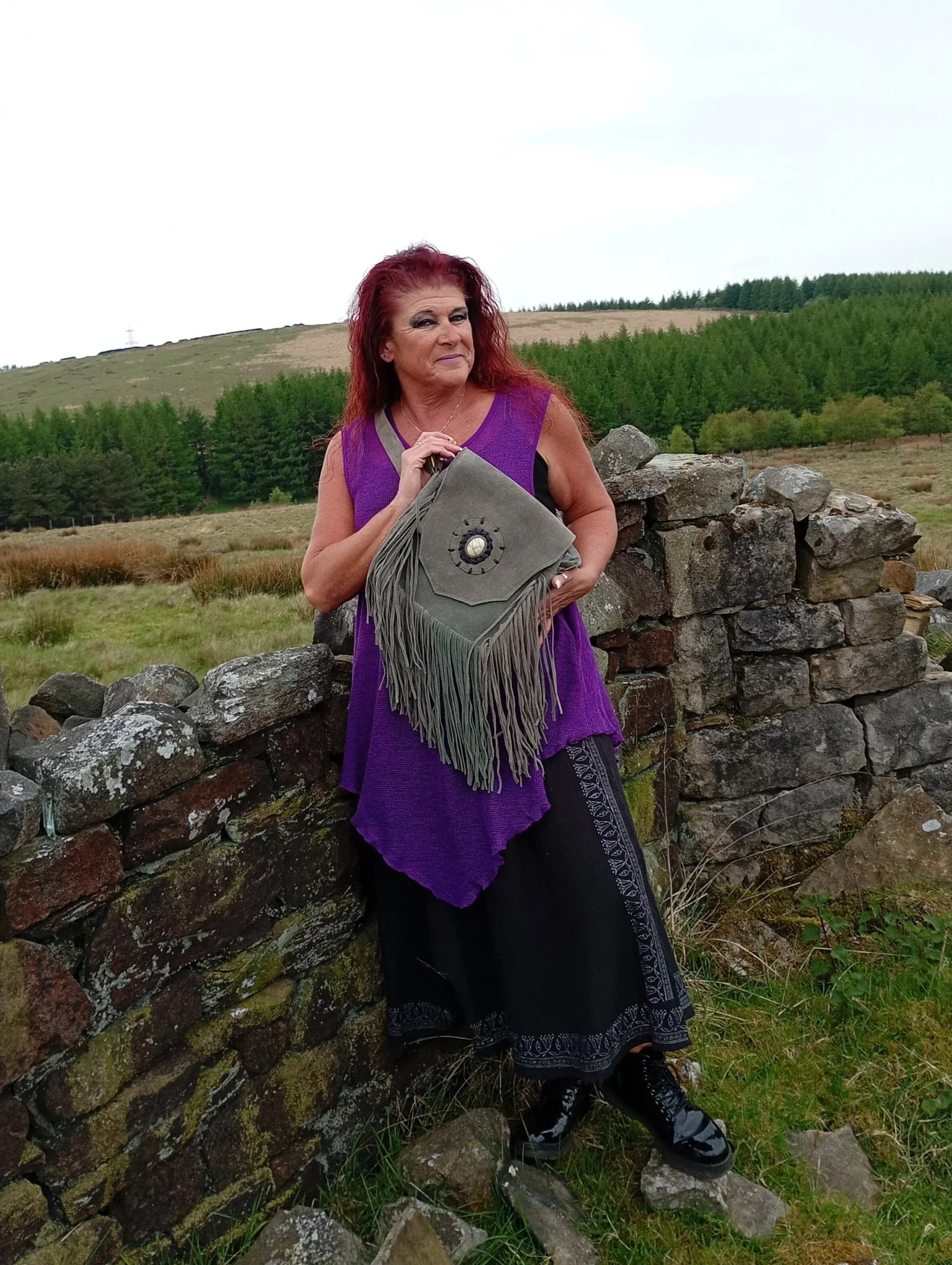 Tassel & Stone Cross Body Bag ~ All Colours